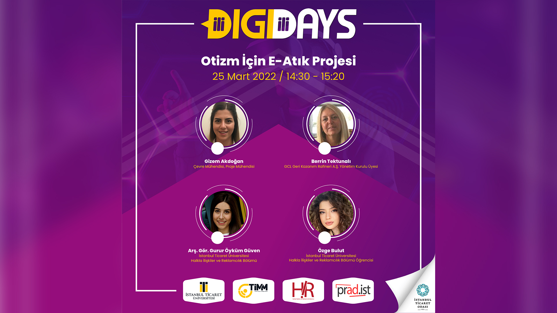 DİGİDAYS 12. Oturum l Otizm İçin e-Atık Projesi l Gizem Akdoğan Berrin Tektunalı