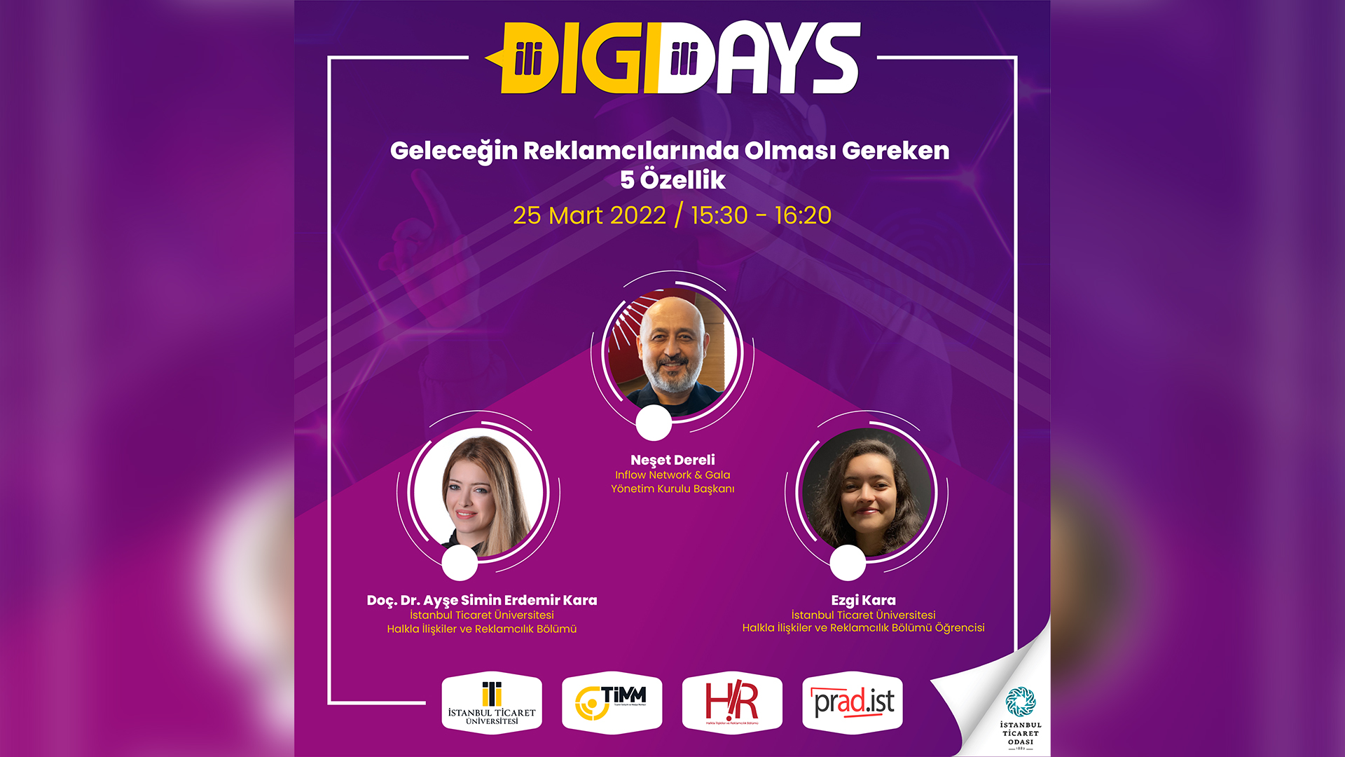 DİGİDAYS 13. Oturum l Reklamcıda Olması Gereken 5 Özellik l Neşet Dereli