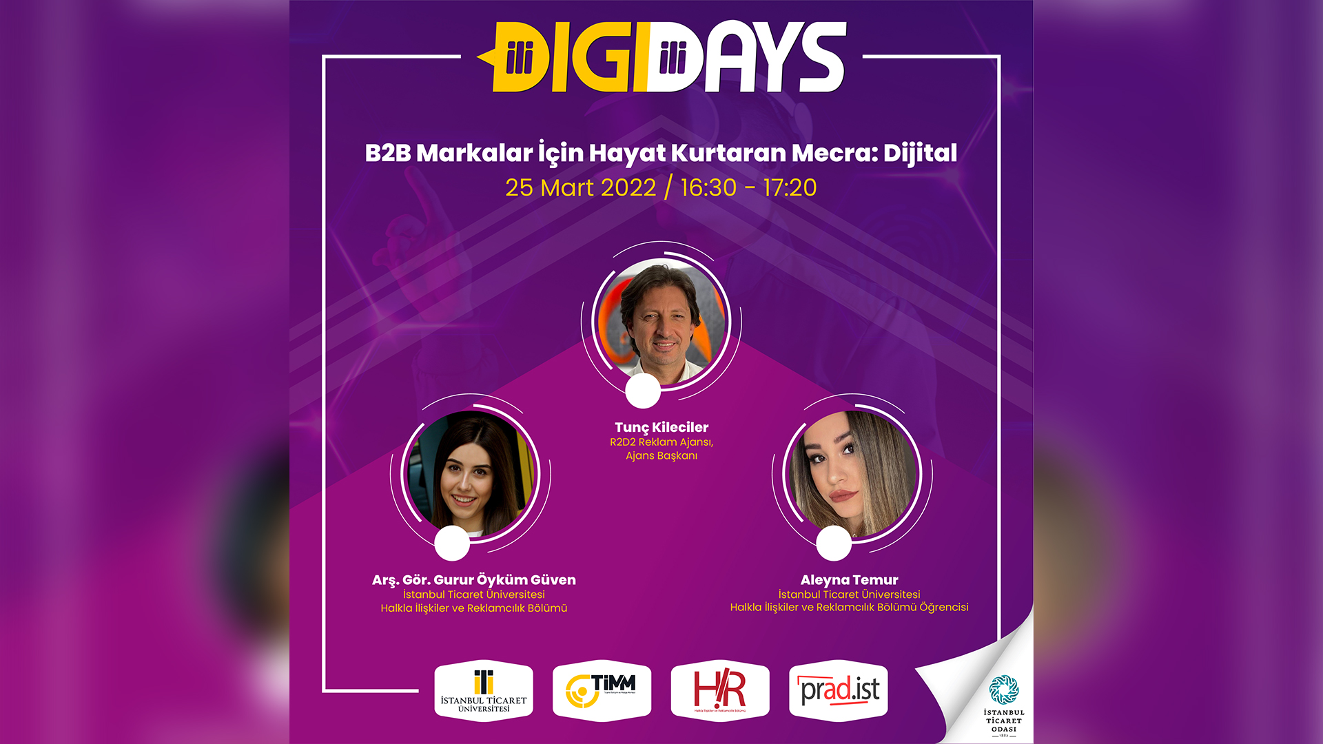 DİGİDAYS 14. Oturum l B2B Markalar İçin Hayat Kurtaran Mecra Dijital l Tunç Kileciler