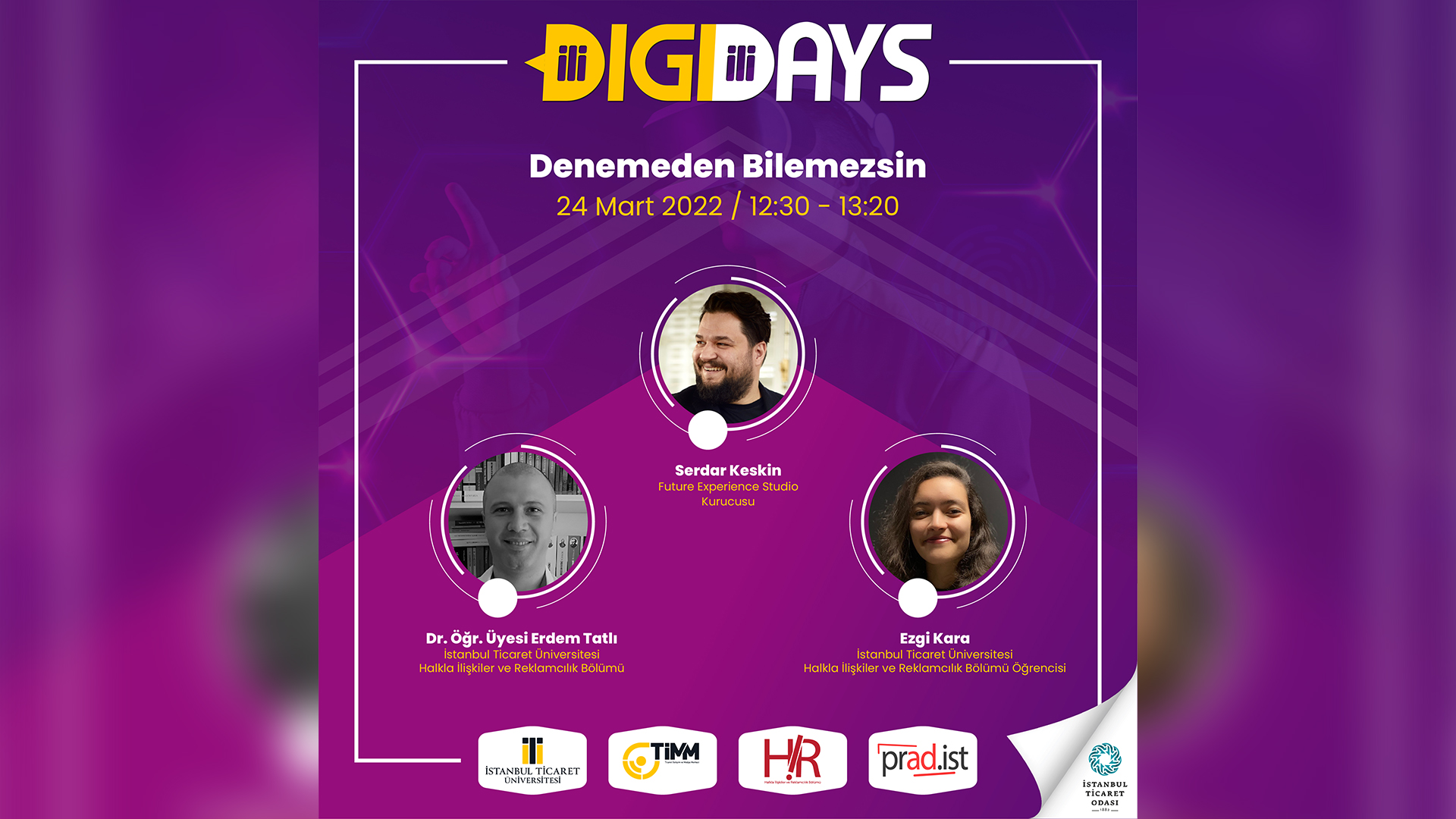 DIGIDAYS 3. Oturum l Denemeden Bilemezsin l Serdar Keskin