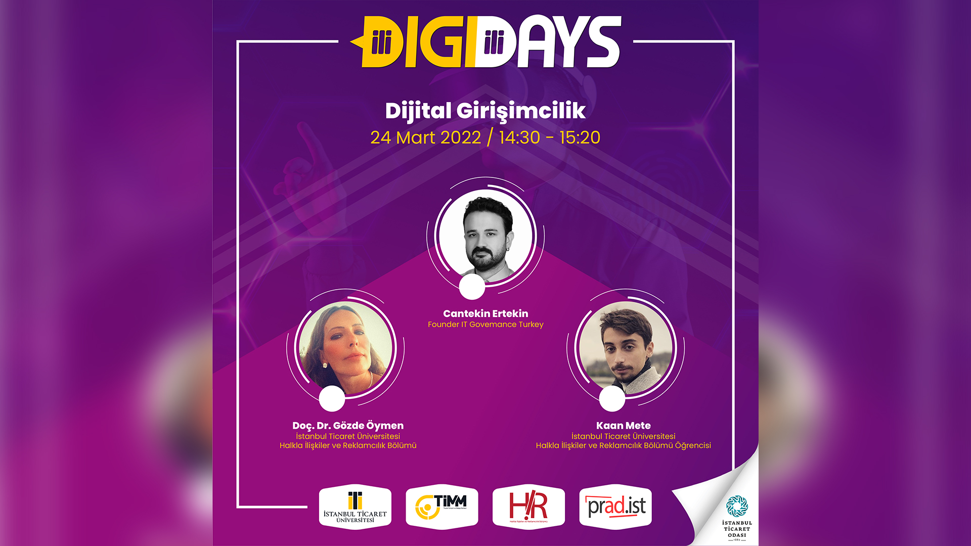 DIGIDAYS 5. Oturum l Sosyal Girişimcilik l Cantekin Ertekin