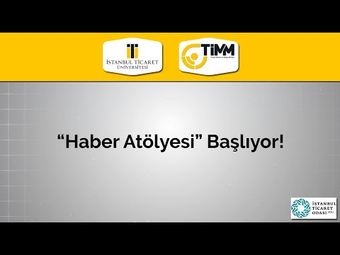 Haber Atölyesi Başlıyor!