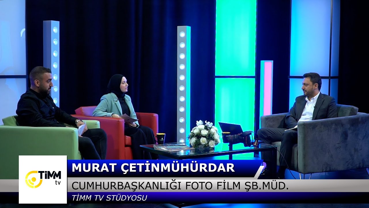 Cumhurbaşkanlığı Resmi Fotoğrafçısı Murat Çetinmühürdar TİMM TV’de