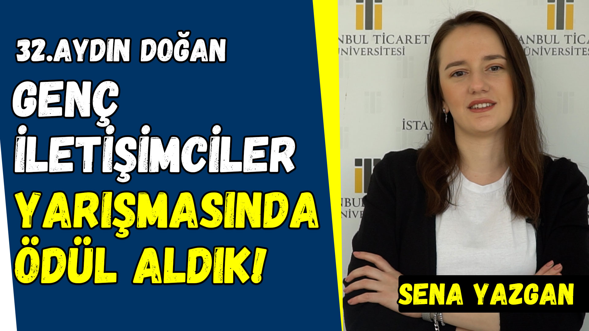 Öğrencimiz Sena Yazgan'ı Tebrik Ediyoruz